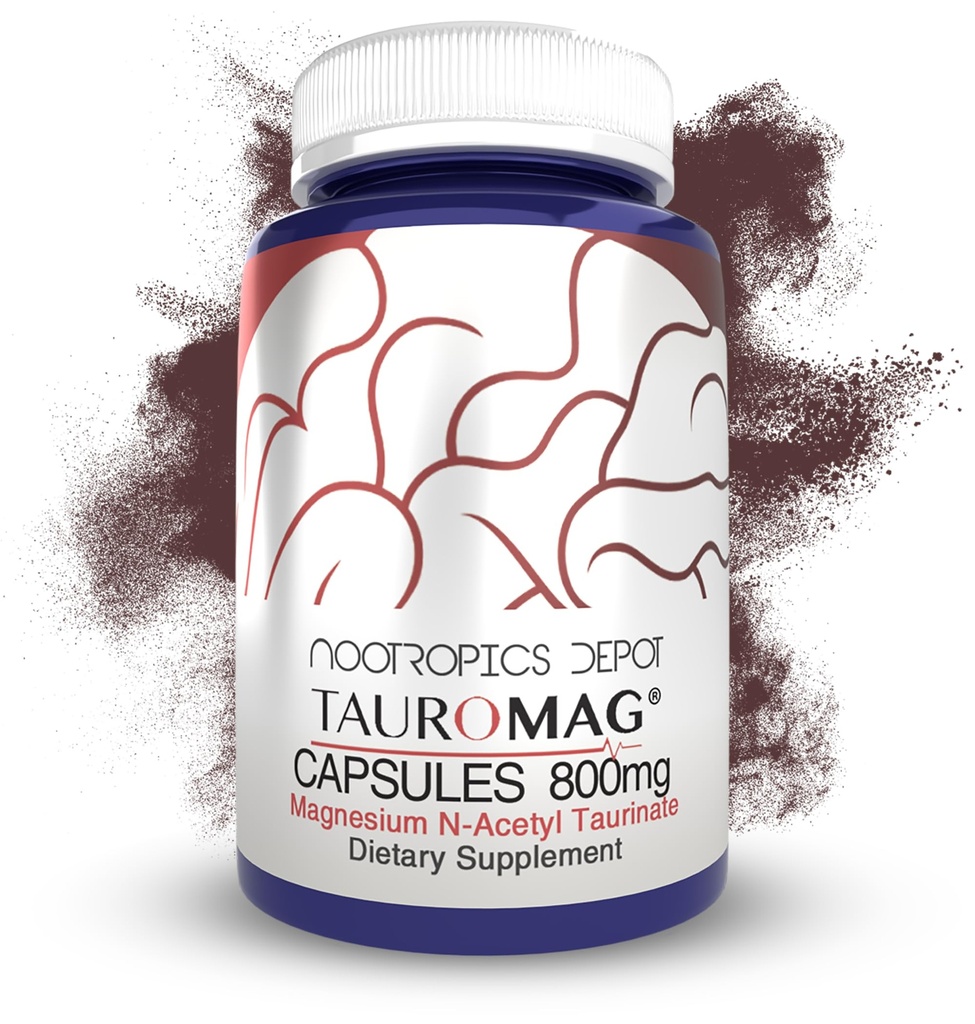 ノトropicsデポロマカプセル | 800mg マグネシウム N アセチル タウリン | 30 カウント
