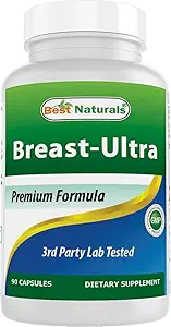 ベストナチュラルズ Breast-Ultra Breast Enlargement Pills 90 カプセル (90 カウント (パッケージ 1)))