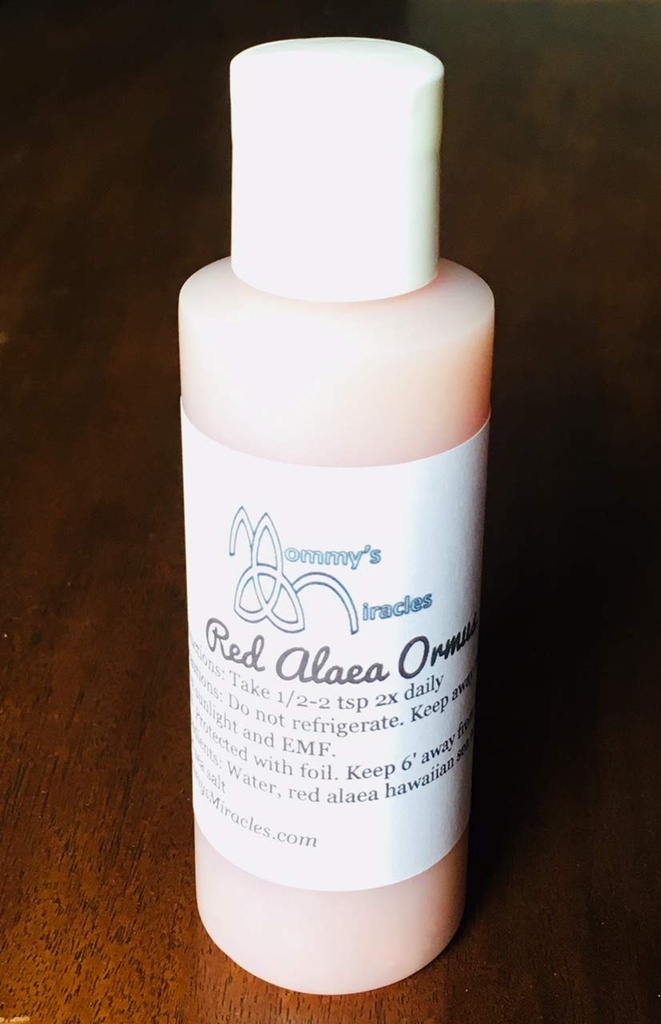 4 oz Red Alaea Hawaiian Ormus Monoatomic Gold Manna