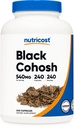 Nutricostブラックコホッシュ540mg、240カプセル - 非GMO、グルテンフリー