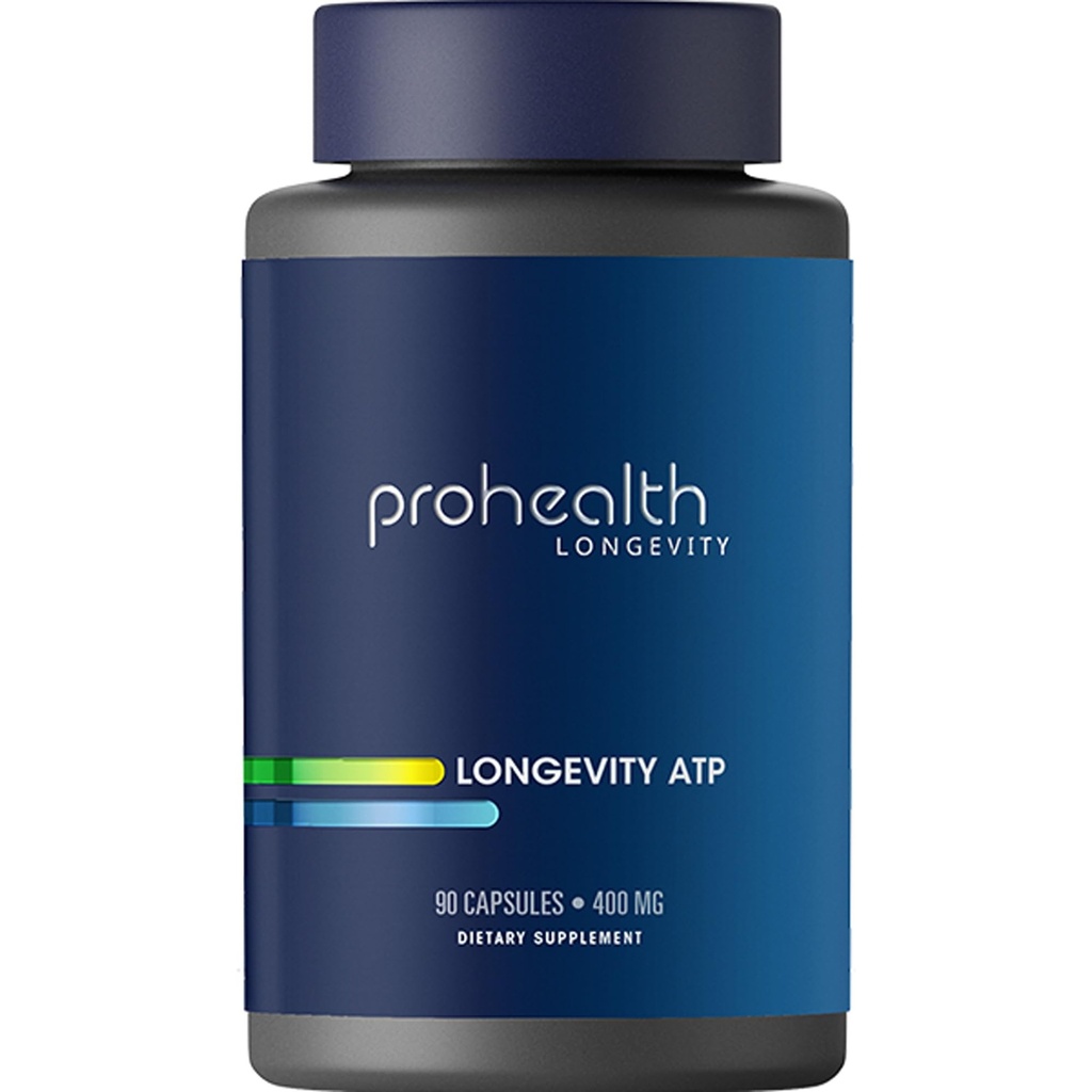 Pro の長寿 ATP - 400 mg X 90 のサービング、 PeakATP は細胞エネルギー、筋肉強さおよび認知機能を維持するために純粋な ATP を特許を取られた、中心の健康及びメタボリックの効率を支えます