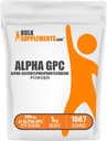 BulkSupplements.comアルファGPCパウダー - コリンサプリメント、アルファGPC 300mg - Unflavored&グルテンフリー、給食当たり600mg、1kg(2.2ポンド)(1パック)