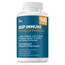 Dr. Tobias Deep Immune Probiotics & Prebiotics、PreforPro PrebioticsとDual Action Digestion & Immune Support、Delayed Release、Probiotics for Women & Men、180カプセル、90サービング