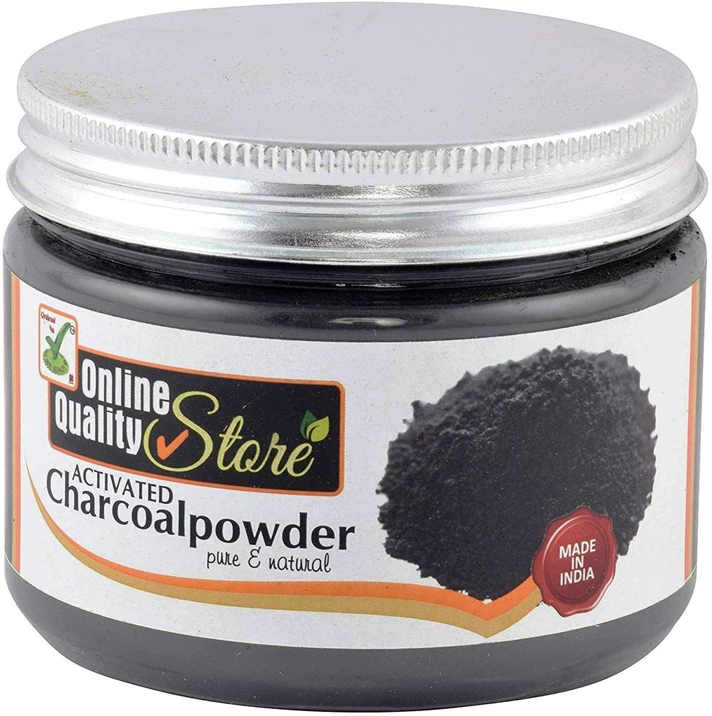Online Quality Store Activated Charcoal Powder Pure & Natural, 100 grams