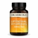 Dr. Mercola Liposomal Vitamin D3 - ハート、骨と免疫の健康をサポート - サービングあたりの10,000 IU - 非GMO、大豆フリー&グルテンフリー - 90カプセル(90のサービング)