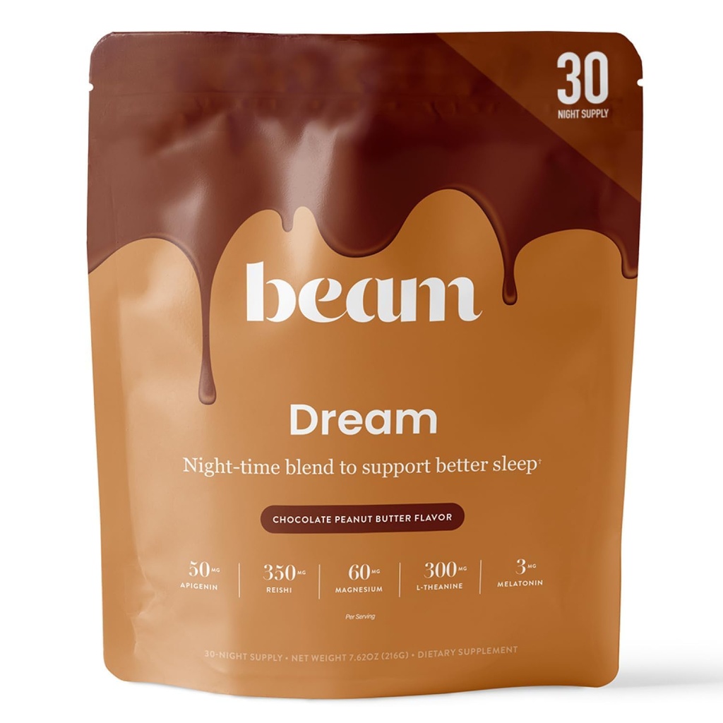 ビーム夢の睡眠の粉、L-Theanine、Apigenin、Reishiおよびマグネシウムの第三者は深い睡眠、弛緩および回復、自然な睡眠サポート、30のサービングのための自然な睡眠の援助及び睡眠の補足をテストしました