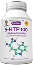 ANDREW LESSMAN 5-HTP 100-60 カプセル - 睡眠の質を高め、健康な神経系をサポートします。 超純粋な5-ヒドロキシトリプトファン(5-HTP)。 バランスの取れた気分をサポートします。 添加剤なし