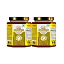 Nutrela Resin Collagen Builder Supplement for Glowing & Younger Looking Skin - 400g | Patanjali CollagenPrash Skin Super Food for Men & Women - Strawberry Flavour (Pack of 2)
