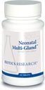Biotics Research Neonatal Multi-GlandTM の混合された臓器および腺のコンセントレート、広いスペクトル療法、脾臓、心、膵臓、腎臓、脳の肝臓、副腎、チムス、Pituitary または Hypothalamus 60 タブ