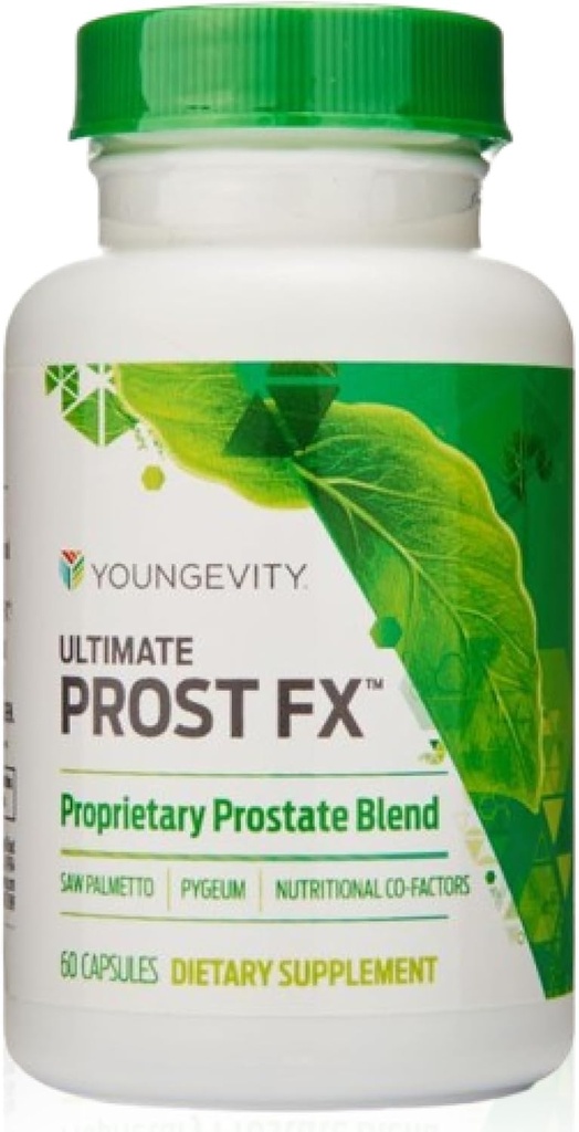 Youngevity Ultimate Prost FxTM - Palmetto + 9 人の前立腺の健康のためのハーブブレンド - DHT サポート - 尿と前立腺のサプリメント - 60 カプセル(パッケージ 2)
