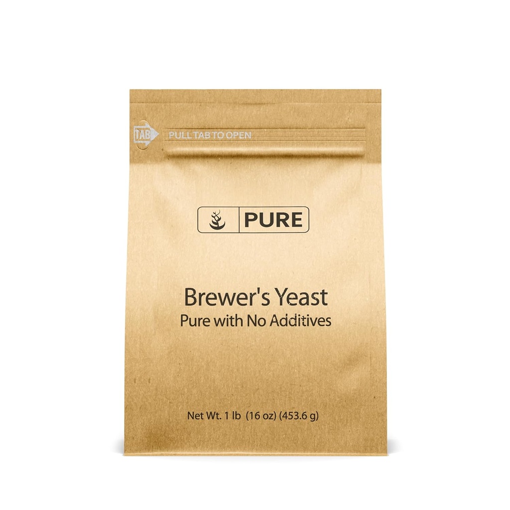 Pure Original Ingredients Brewer's Yeast (1 lb) Always Pure, No Fillers Or Additives, Non GMO
