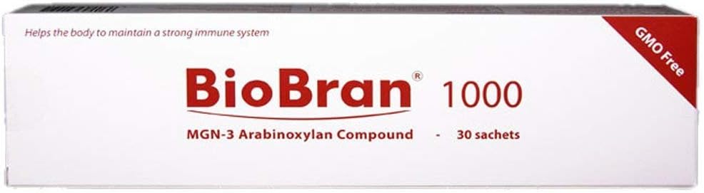 BioBran MGN-3 - 非常に効果的な免疫システムブースター、Shitakeのきのこの(1000のmg、30の磨き粉)から酵素で米のブランを破壊から、日本製、無料DHLエクスプレス配送世界的な