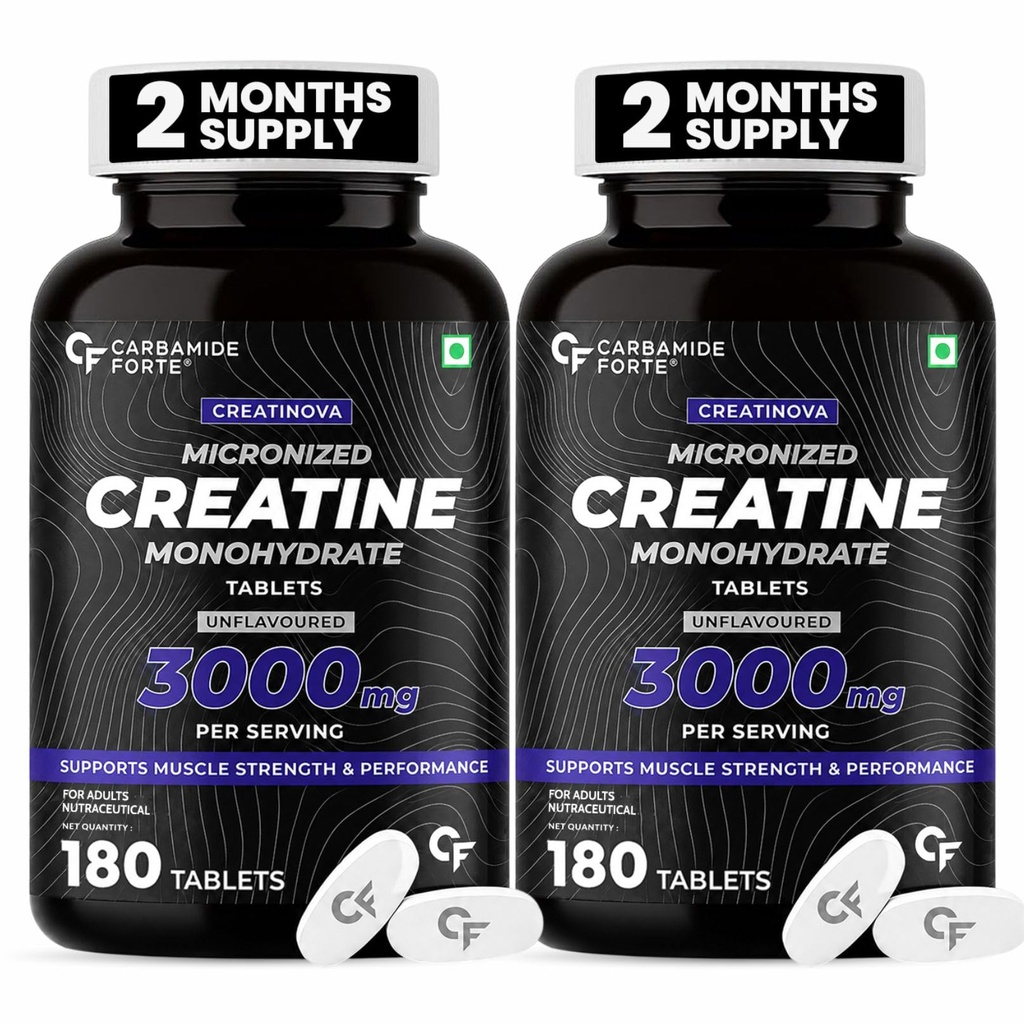 Carbamide Forte Creatinova 180 Tablets (Pack of 2)