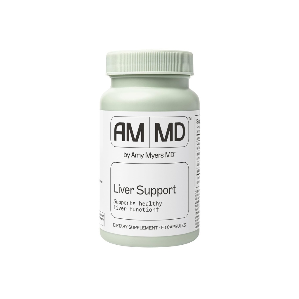 Amy Myers MD の肝サポート-サポート健康な肝臓機能、解毒の道及び酸化防止活動- Selenium、ミルクのこの薬、ターメリック- 60 のカプセルを使って--