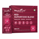 Neutraleaf Super Red Blend Powder 300g | Antioxidant Superfood with Beetroot, Berry & Amla Juice Powder | Rich in Vitamin C for Skin Glow, Hydration, Immunity & Stamina | No Added Sugar | (30 Sachets)