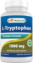 最高のNaturals L-Tryptophan 1000 mg 60のタブレット