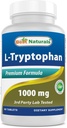最高のNaturals L-Tryptophan 1000 mg 60のタブレット