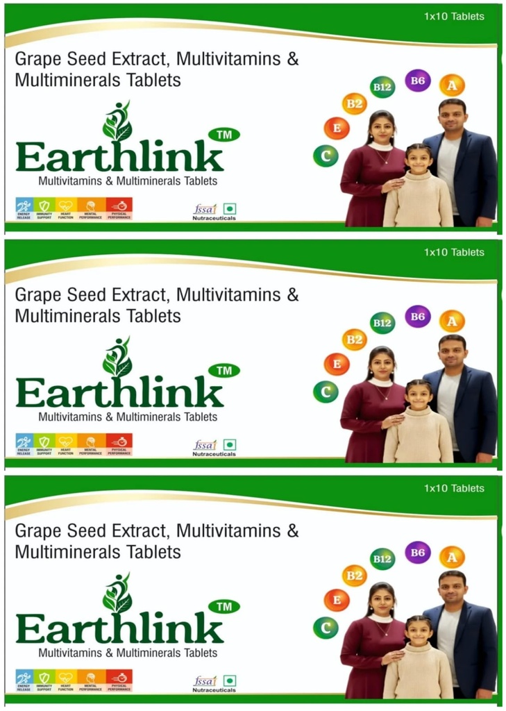 Earthlink Multivitamin Multiminerals Tablets