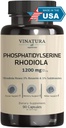 VINATURA PhosphatidylSerine 1200mg - Rhodiola Rosea、90カプセル30のサービングを使って