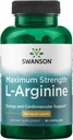 Swansonのアミノ酸の極度の強さL-Arginine 850のミリグラム90のカプセル