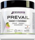 Prevail Pre Workout Powder with Nootropics:男性と女性のためのプレワークアウト、LのCitrulline、アルファGPC、Lチロシンのカットエッジエネルギーとフォーカスサプリメント  コットンキャンディグレープ、40スクープ