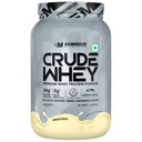 Bigmuscles Nutrition Crude Whey (Malai Kulfi) 1kg | US FDA REGD. BRAND | 24g Protein, 5.5g BCAA, 4 g Glutamine