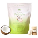TRUは植物によって基づく蛋白質の粉、BCAA、AAA、20gビーガンブラウン米及びエンドウ豆蛋白質、100カロリー、27のビタミン、人工的な味無し25のサービング(ココナッツマカロン)を補います