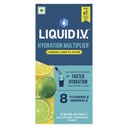 Liquid I.V. Hydration Multiplier – Lemon Lime | Hydration Drink Mix Powder 16 g | Pack of 12 | Sodium & Potassium | Easy-Mix Sticks | No Artificial Sweeteners