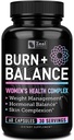 女性+毎日のバランスのビタミン(鉄、ビタミンD、Setria®、葉酸塩)のためのZeal Naturalsの減量サポート 女性+のMultivitaminおよびホルモン サポートのための補助薬