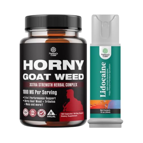 男性のためのホニーヤギの雑草の束-余分強さの男性の補足およびより長い持続の性能のためのリドカインのdesensitizingのTopicalスプレーClimax制御-ブーストの持久力およびスタミナの速い行為