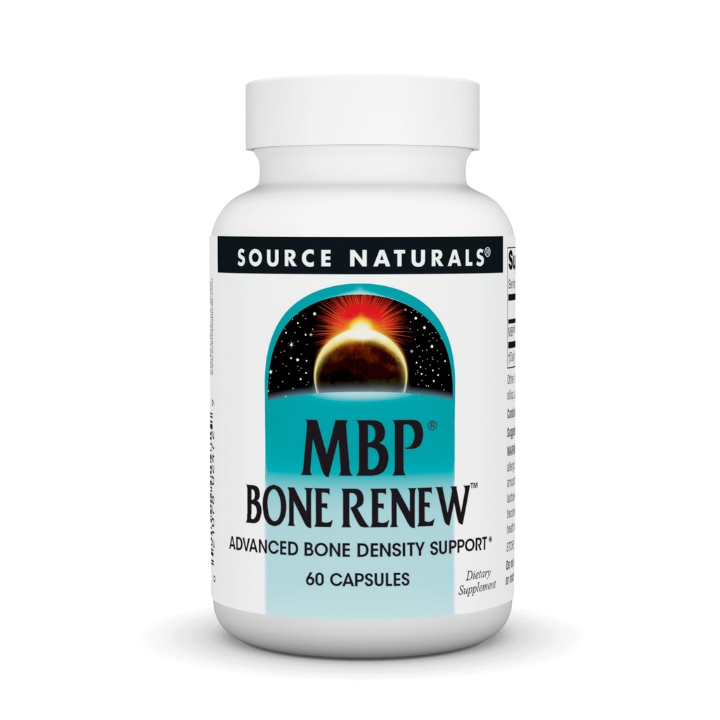 源のNaturals MBPの骨の再生、高度密度サポートのためのミルク蛋白質* - 60のカプセル