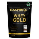 NAKPRO Gold 100% Clean Raw Whey Protein Concentrate, 500g Unflavoured | 28g Protein | Trustified Certified & No Adulteration | Fast Absorbing Whey Protein Powder