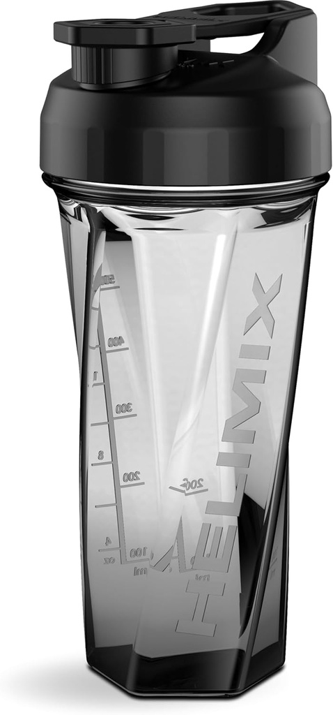 HELIMIX 2.0 Vortex Blender Shaker Bottleは最大28oz | ブレンドボールやウィスク | アメリカ製 | ポータブルプレワークアウト ホイプロテインドリンクシェーカーカップ | ミックスカクテルスムージーシェイク | トップラック セーフ