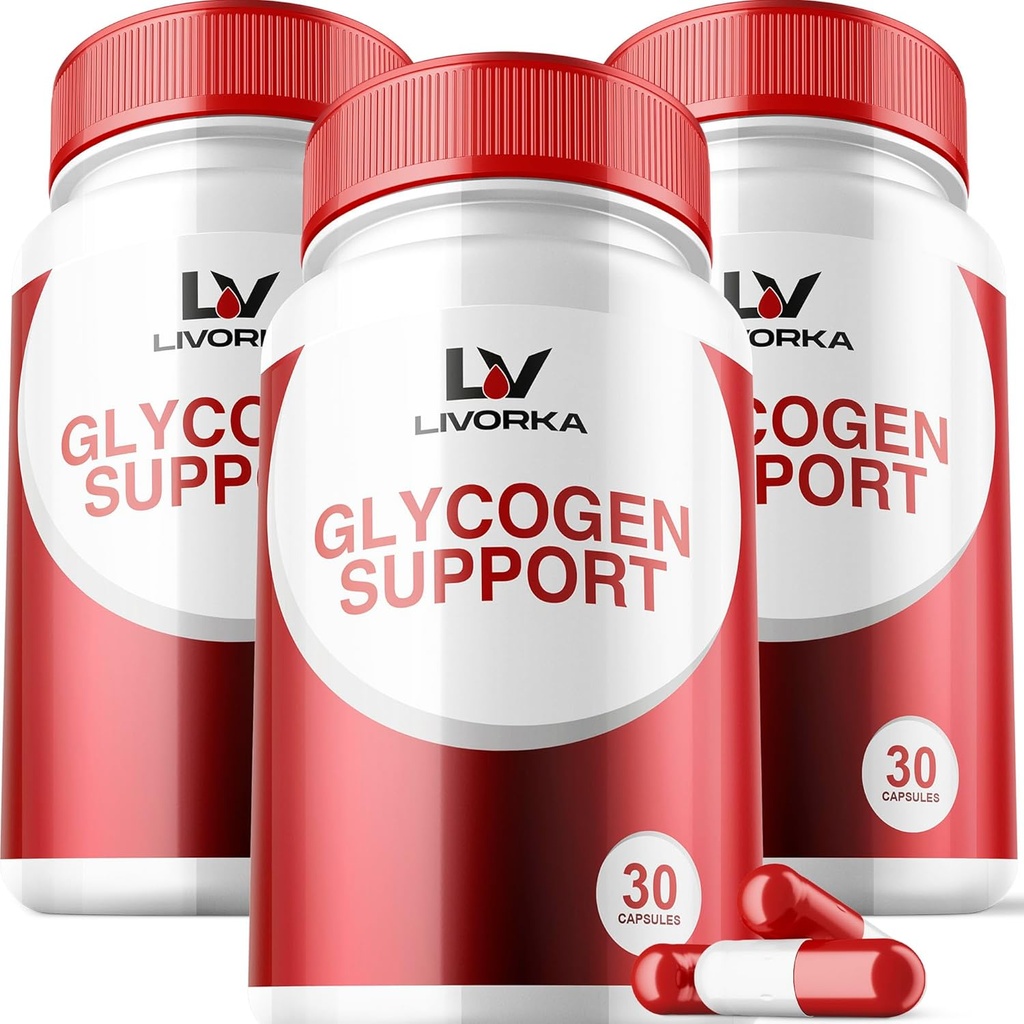 3つのパック-Glycogenサポート、Glycogenの制御高度の方式、Glycogenのカプセル、強力な原料、90日のためのびんごとの30カプセルとのGlycogenの苦境