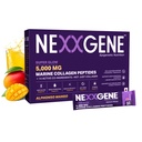 Super Glow | Skin Radiance Drink Mix | 5000mg Hydrolyzed Marine Collagen Peptides Type I & III, +14 Active Ingredients | Astaxanthin, Hyaluronic Acid, Resveratrol, 5 Billion CFUs Probiotics | Alphonso Mango Flavour | 14 Sachets | 2 Weeks Supply