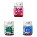 OLLY 否定できない美のガミー、60 の計算及びFlawless のコンプレッションのガミー、明確で、健康な皮サポート - 50 の計算(パッケージ1)及び皮のガミー、25 日の供給(50 の計算)