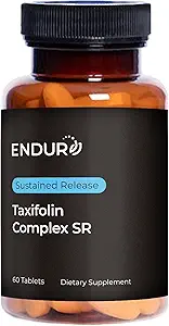 エンドル Taxifolin の複雑な SR、免疫の健康の補足、助けは酸化防止の保護を提供し、健康な循環、グルテンフリー、60 のタブレットを促進します