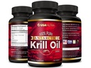 Omega-3 EPA DHAアスタキサンチン1000mg/日(2 Softgels)で100%純粋なアンサルティック・キルオイルSoftgels。 アメリカ製