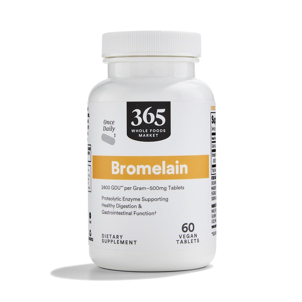 全食糧市場、Bromelain、60 CT