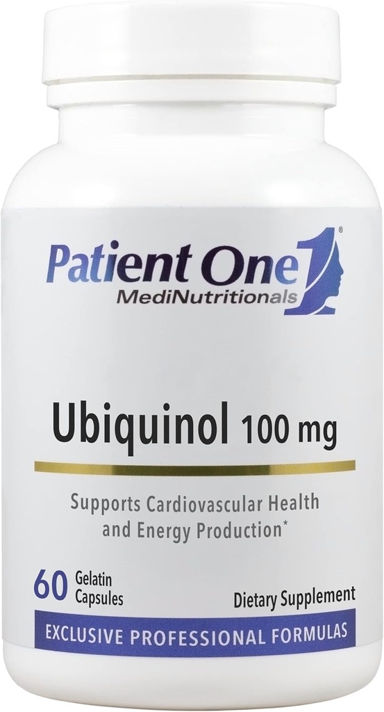患者 1 の Ubiquinol 100 の mg | 心および管の健康を支える補足* | 活動的な酸化防止の形態 CoQ10   60 のカプセル