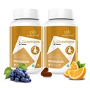 L - Glutathione Tablets with Vitamin C & E, Biotin, Milk Thistle, Grape Seed Extract for Help to Skin Glow and Hydration (120 count) MRP. 2399 Rs