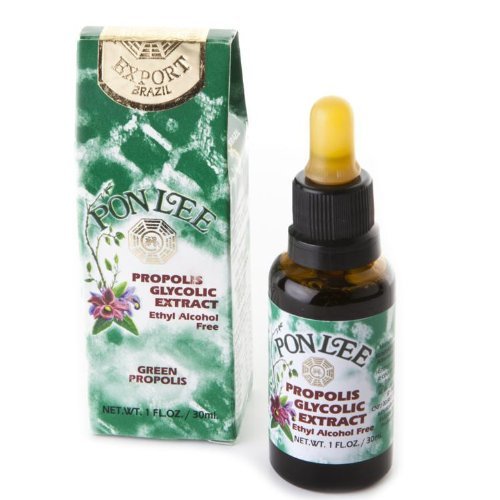 ポン李ブラジルの緑の蜂のプロポリスの液体のエキスアルコール30ML 1のパック無し