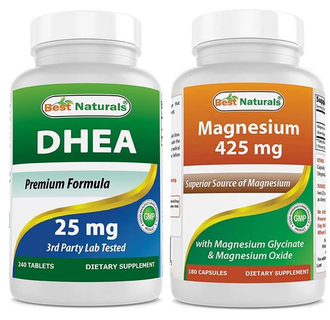 最高のナチュラルDHEA 100mg及びマグネシウムのGlycinate 425 mg