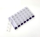 P&P MEDICAL SURGICAL(7日間/ 4時間-A-Day)によるP&P MEDICAL SURGICAL(ポータブルトラベルプレクテーション&メディテーションピルケースオーガナイザー、リムーバブルコンパートメントとモイストラプルーフデザイン