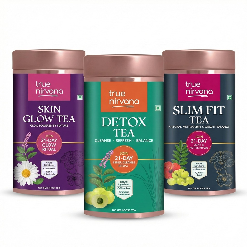 TrueNirvana 21-Day Wellness Tea Combo Pack