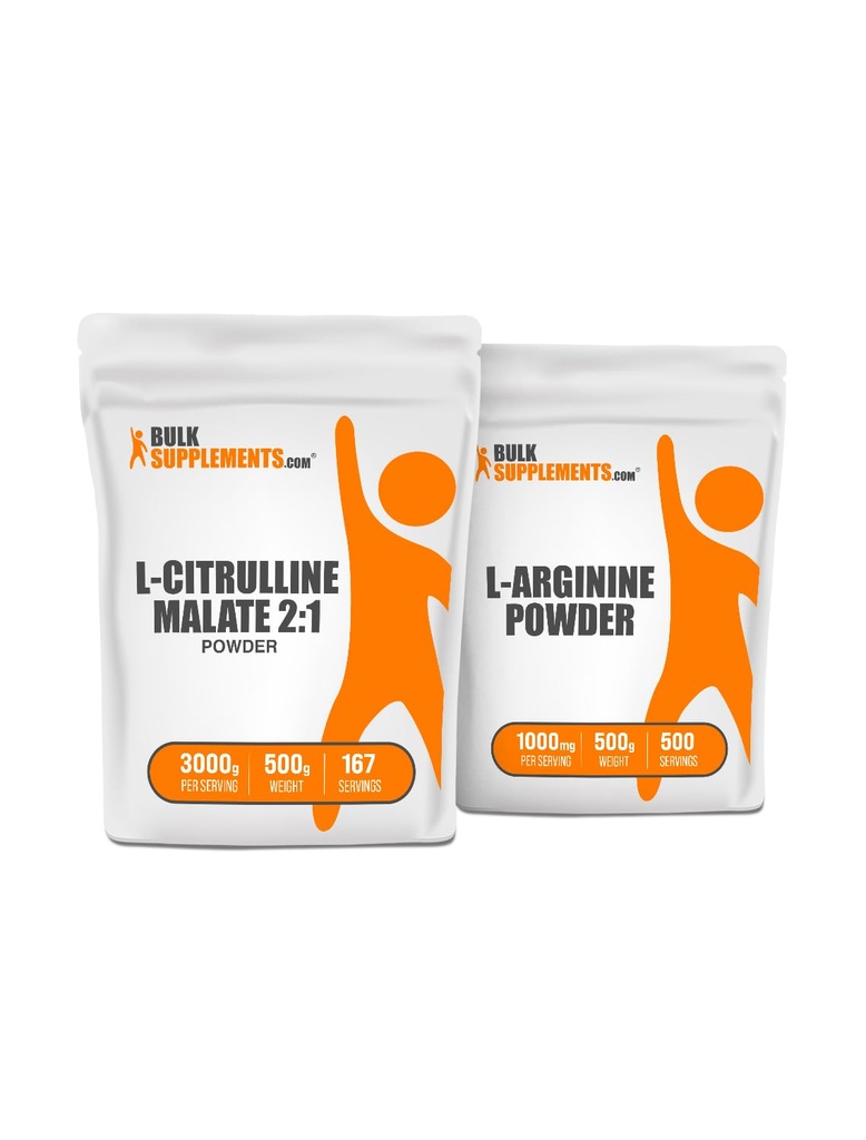 バルク補足のCitrullineは2:1 500g + Lアルギニン500gの束を模倣します