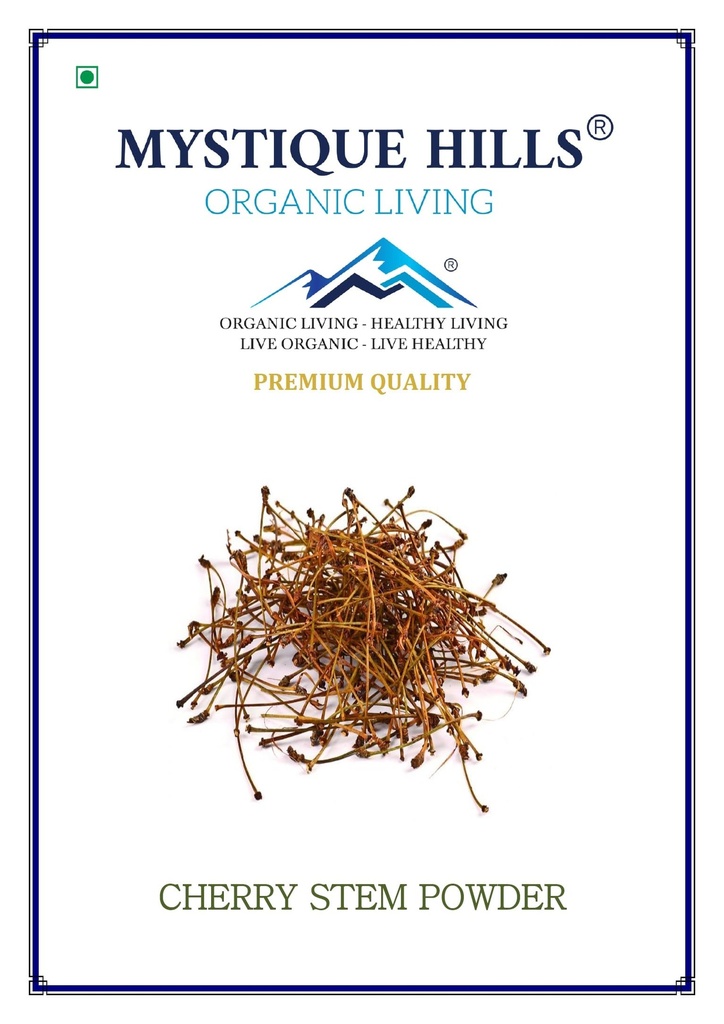 Mystique Hills Organic Cherry Stem Powder, 50 g