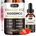 ビタミンB12の液体はSublingual 10000のmcgの三重B-12の複雑な補足、女性及び人、気分及びエネルギー ブースターのためのメチル及びMethylcobalaminのブレンド、Metabolism及び健康サポートのためのメチル化されたB 12を低下させます