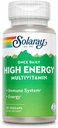 SOLARAY Once Daily High Energy Multivitamin for Women and Men - Energy Supplements - Immune Support w/Vitamin C, A, D and E, Vitamin B Complex, Trace Minerals, 60-Day Guarantee, 30 Serv, 30 VegCaps