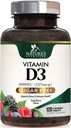 ビタミンD3 5000 IU (125 mcg)の性質の余分強さのビタミンDの補足免疫サポート健康-骨、歯および筋肉補足-砂糖は、非GMO、グルテンフリー- 120の計算のタブレット放します